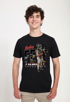 Star Wars STAR WARS: CLASSIC PLAYER FETT - T-shirt z nadrukiem