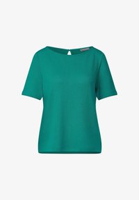 Selected, intense aqua