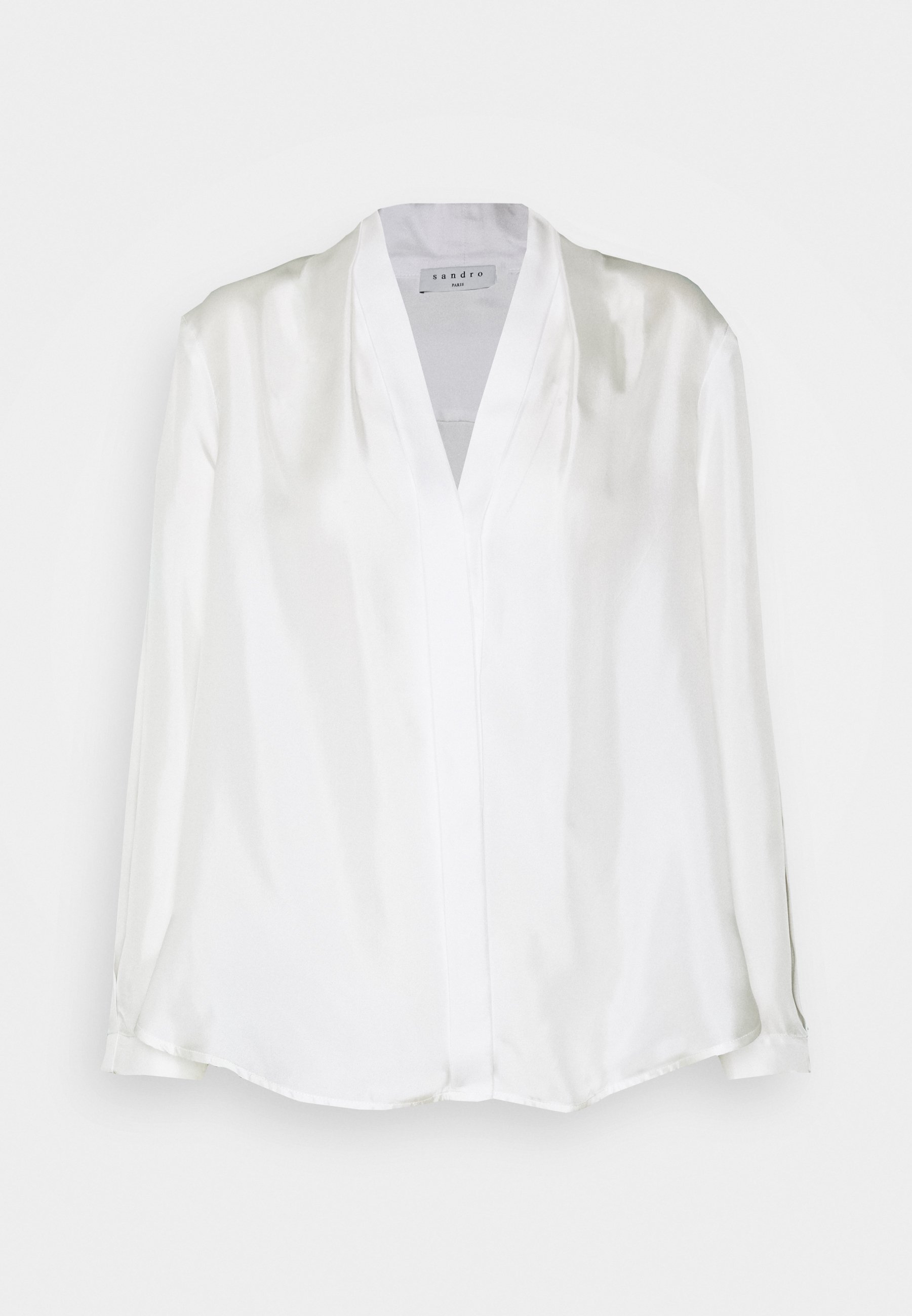 Sandro Klær på nett | | Ny mote og klær på nett hos Zalando Black Cecil Bluse By Malene Birger Bluser - Dameklær er billig
