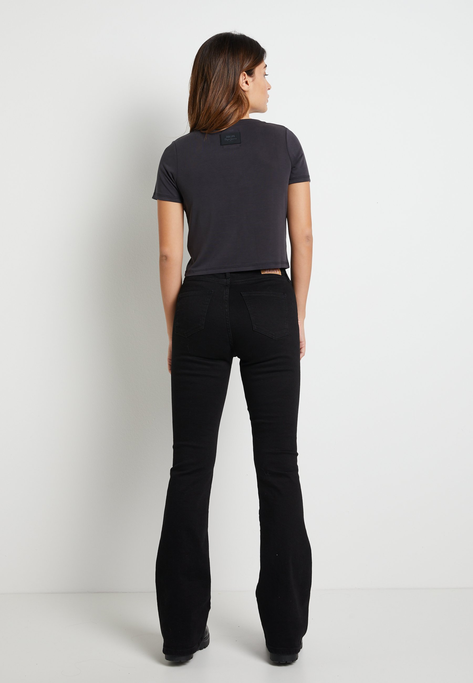Pepe Jeans DUA LIPA X PEPE JEANS - Print T-shirt - black - Zalando.ie