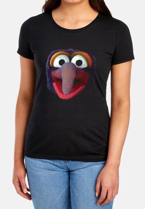 Disney, THE MUPPETS GONZO FACE - Print T-shirt - black