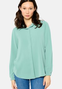 Nööpidega pluus - mint green