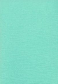 Tecido leve e texturizado na vibrante cor verde-mint, apresentando um padrão ligeiramente enrugado na superfície.