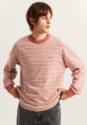 WESLEY STRIPE  - Trui - dark orange