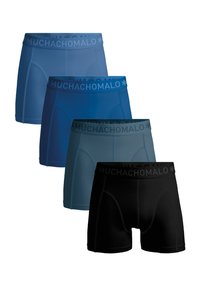 MUCHACHOMALO 4-PACK - Uske bokserice - black blue