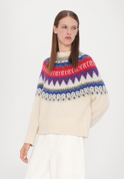 CLOSED CREW NECK LONG SLEEVE - Pulover - ivory