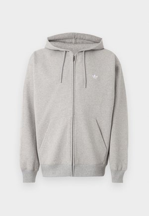 adidas Originals, Φούτερ με φερμουάρ - medium grey heather