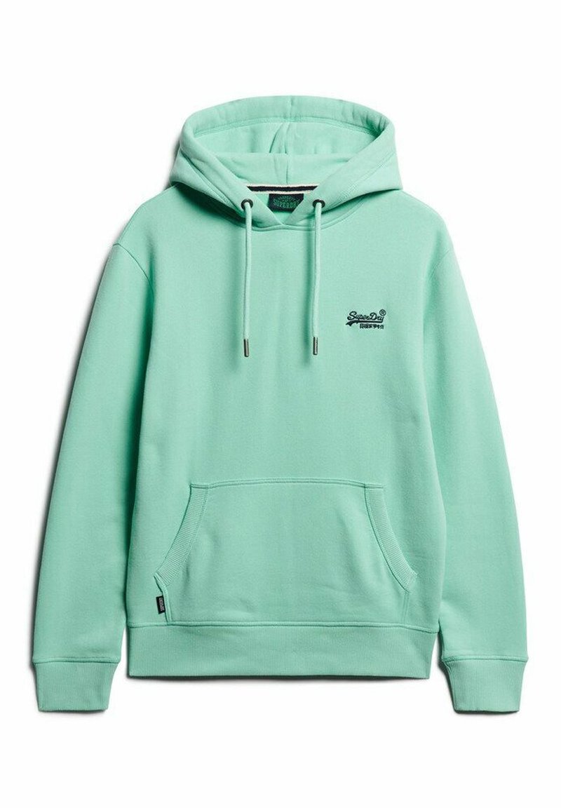 Superdry ESSENTIAL LOGO - Kapuzenpullover - spearmint light green 