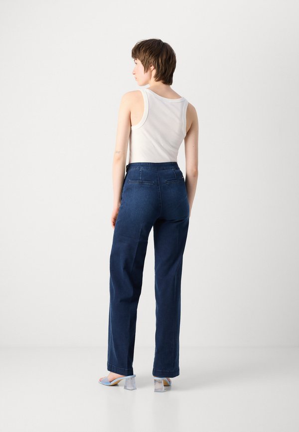 TROUSERS ANAIS  - Wide Leg - denim2