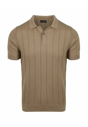 Suitable, SUITABLE POLO SHIRT  - Polo shirt - bruin,taupe