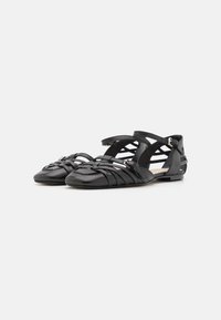 Bronx LORR-I - Balerini cu barete - black