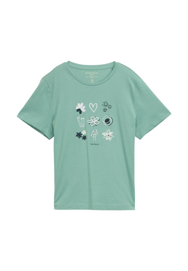 Tom Tailor T-shirt print groen