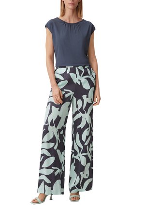 comma Stoffhose - blau