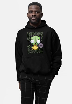 Henry Tiger INVADER ZIM TACO EXPLOSION - Hoodie - jet black