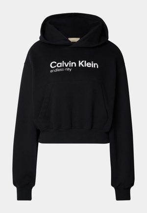 Calvin Klein Jeans EXCLUSIVE ENDLESS CITY GRAPHIC HOODIE - Huppari - ck black