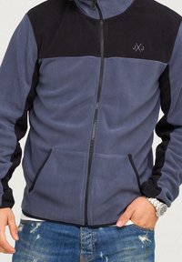 Jack & Jones Giacca in pile - blue-grey
