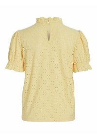 VILA VIKAWA FLOUNCE - Linne - golden haze