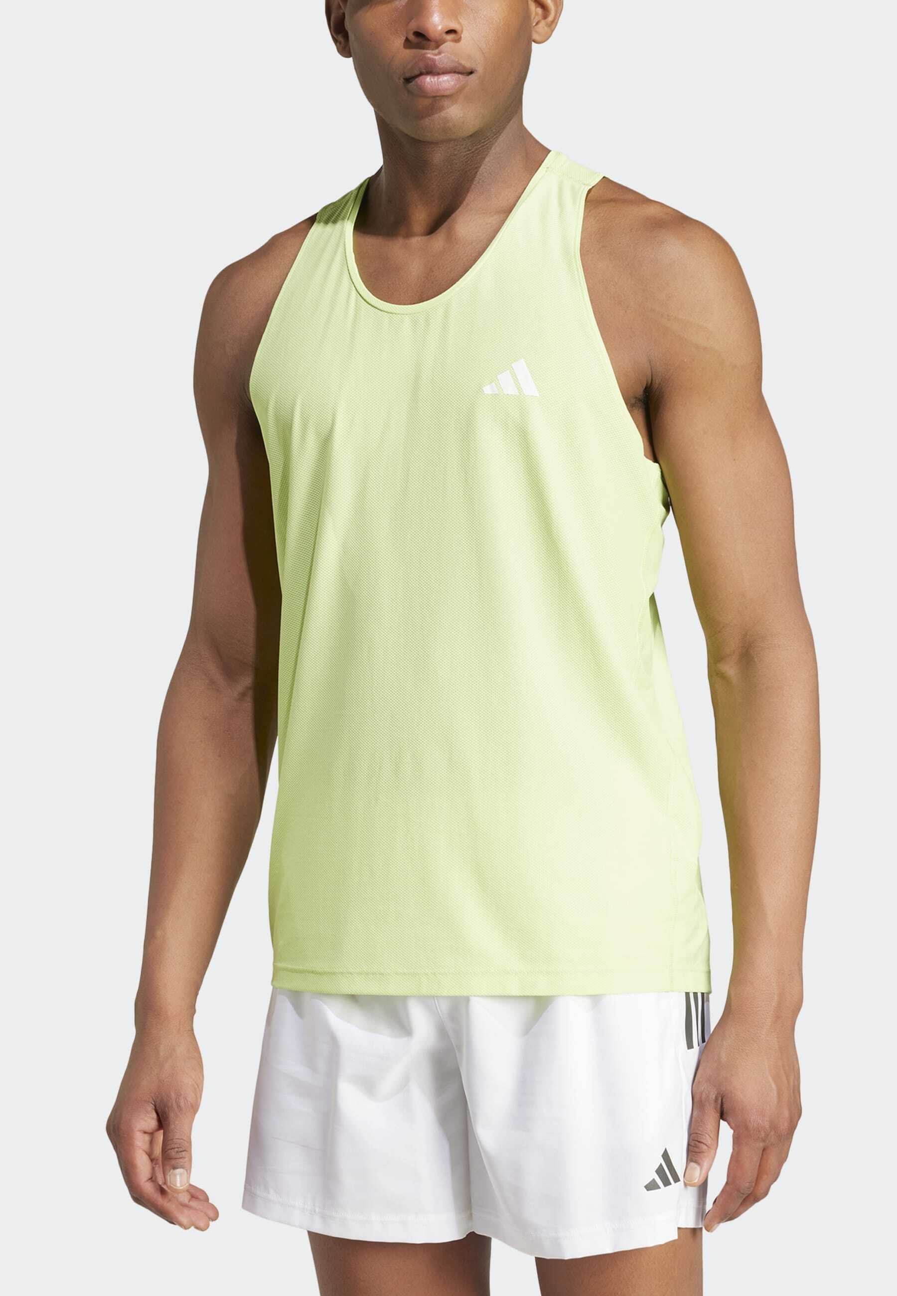 adidas Performance TANK Top pulse lime/neon green