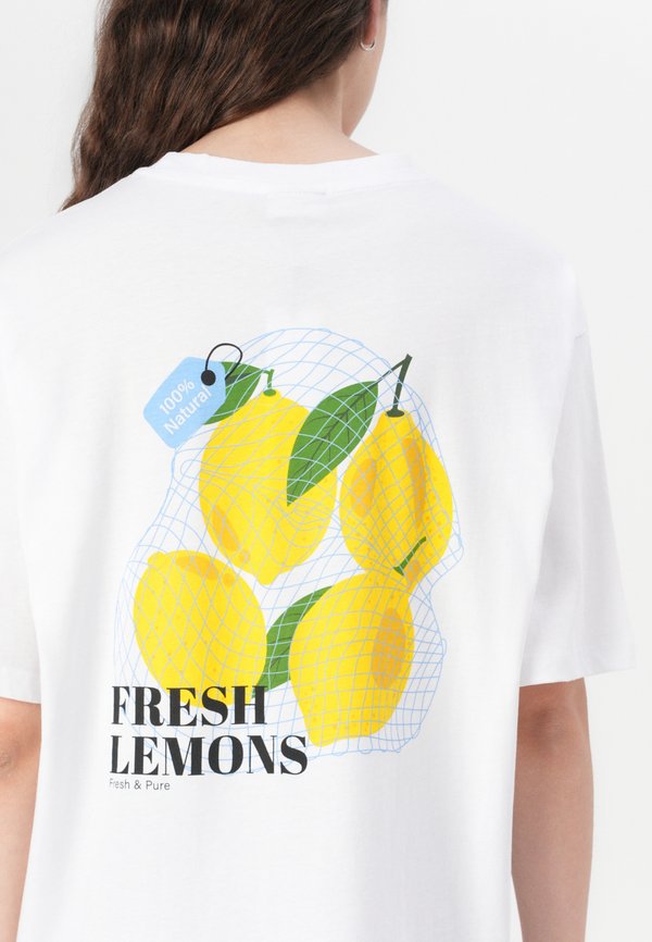 NMMILLIE LEMON - Print T-shirt2