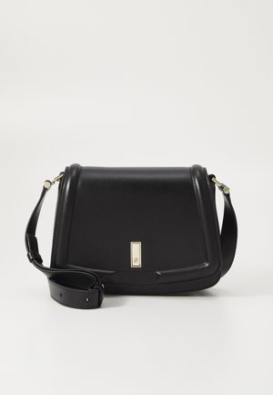 ARIELL SADDLE  - Cross body bag - black