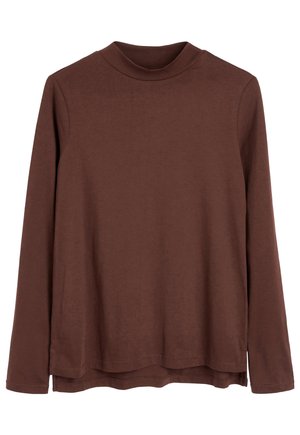 LONG SLEEVE - Pikkade varrukatega topp - brown (219370)