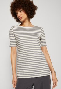 Marc O'Polo BOAT NECK STRIPED - T-shirt imprimé - multi/ nordic sea