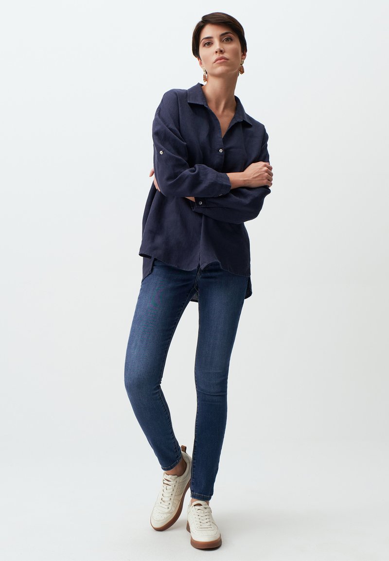 Jimmy Key - LONG SLEEVE - Overhemdblouse - dark blue, Vergroten