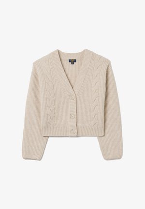 OVS V-NECK - Cardigan - light beige