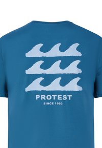 Protest DEER - T-shirt print - raku blue