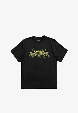 Print T-shirt - black