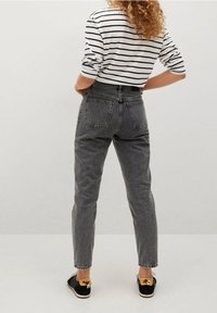 Mango Vaqueros tapered - grey denim