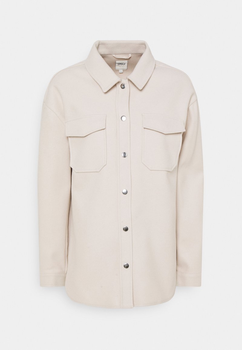 ONLY Tall ONLMACI SHACKET TALL - Casaco de verão - pumice stone