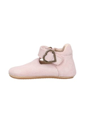 Shoesme, SHOESME UNISEX PLATTE SANDALEN BP25S003. - Kruipschoentjes - pink glitter
