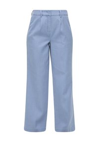 s.Oliver REGULAR BUSINESS  - Stoffhose - blassblau