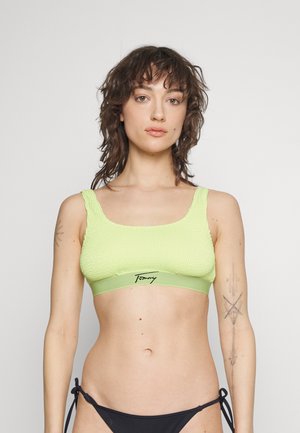 Tommy Jeans BRALETTE - Πάνω μέρος μπικίνι - light citrus