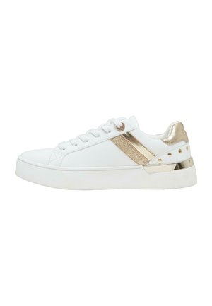 Trainers - white gold