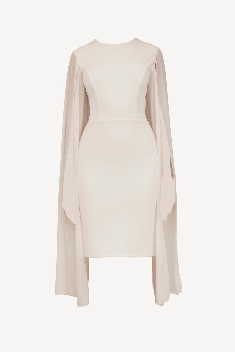 WAL G. Cocktailjurk wit