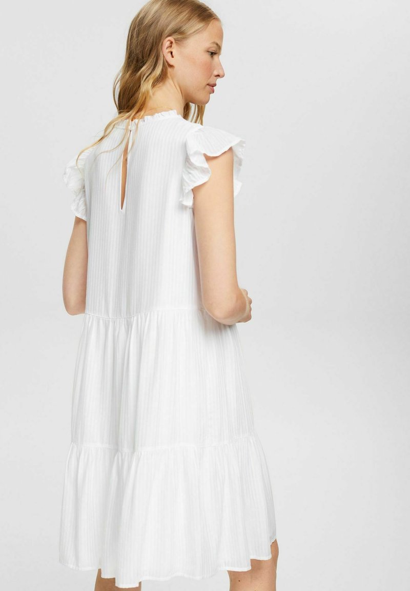 Damen Kleider | Esprit MIT ZARTEN STREIFEN Freizeitkleid white/weiß - FN53772 Damen Kleider | Esprit MIT ZARTEN STREIFEN Freizeitkleid white/weiß - FN53772