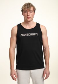 Henry Tiger MINECRAFT LOGO TANK  - Top - black