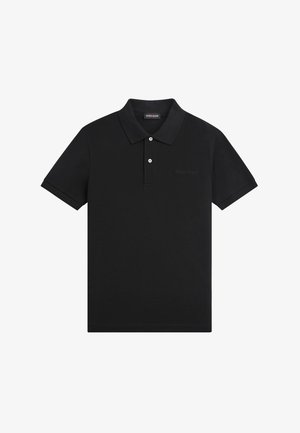 Guess Jeans, LOGOSTICKEREI - Polo - schwarz