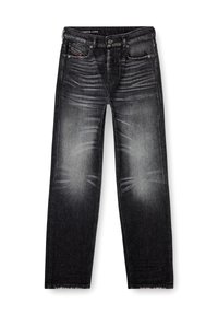 Egyenes szárú farmer - black dark grey