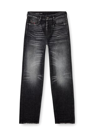 Diesel Jeans Straight Leg - black dark grey