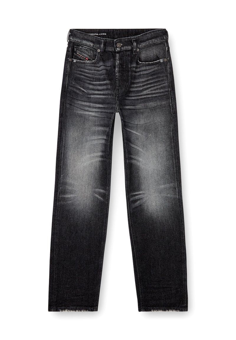Diesel Straight leg jeans zwart denim/blackdenim