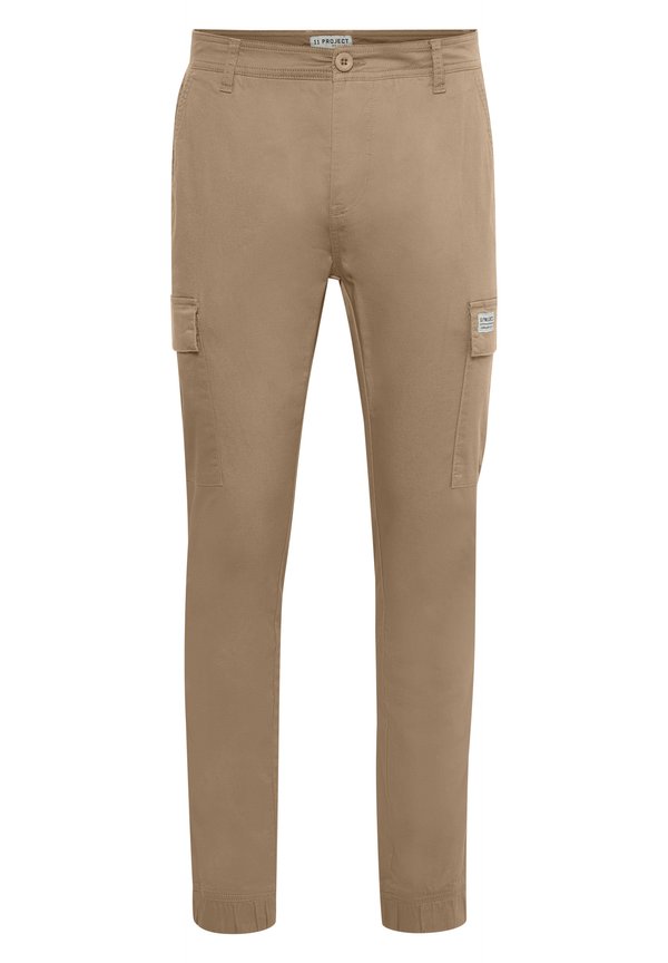 PRLOUKA REGULAR FIT - Cargo trousers - dune2