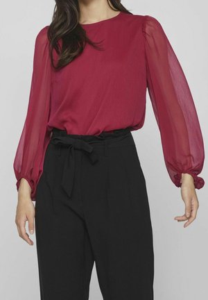 Blouse - dark red