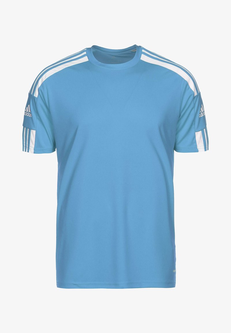 adidas Performance SQUAD 21 JERSEY SS - T-shirt desportiva - team light blue / white