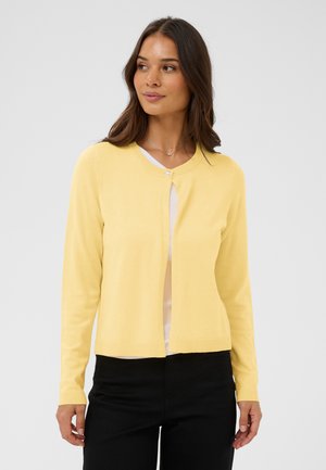 KALIZZA 1-BUTTON NO - Kardiganas - sunlight