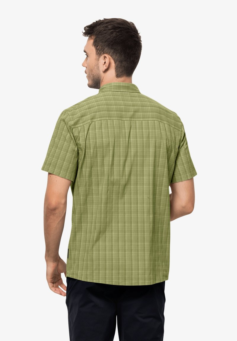 Herren Freizeithemden | Jack Wolfskin RAYS STRETCH VENT Hemd golden cypress checks/grün - UR84748 Herren Freizeithemden | Jack Wolfskin RAYS STRETCH VENT Hemd golden cypress checks/grün - UR84748