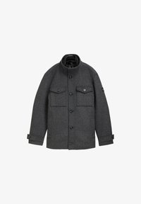 Niewybrane, dark grey black herringbone