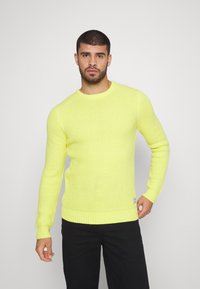 Jack & Jones JCODALTON CREW NECK - Camisola - celandine